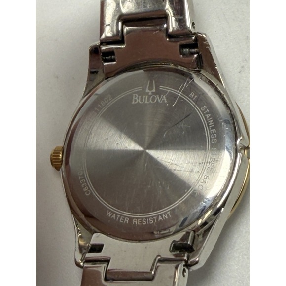 Bulova 98L135 New Battery Ladies MOP Watch 30MM 7.25\